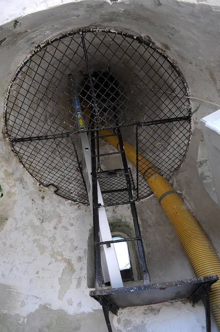 Habsburgwarte Leiter Turmspitze