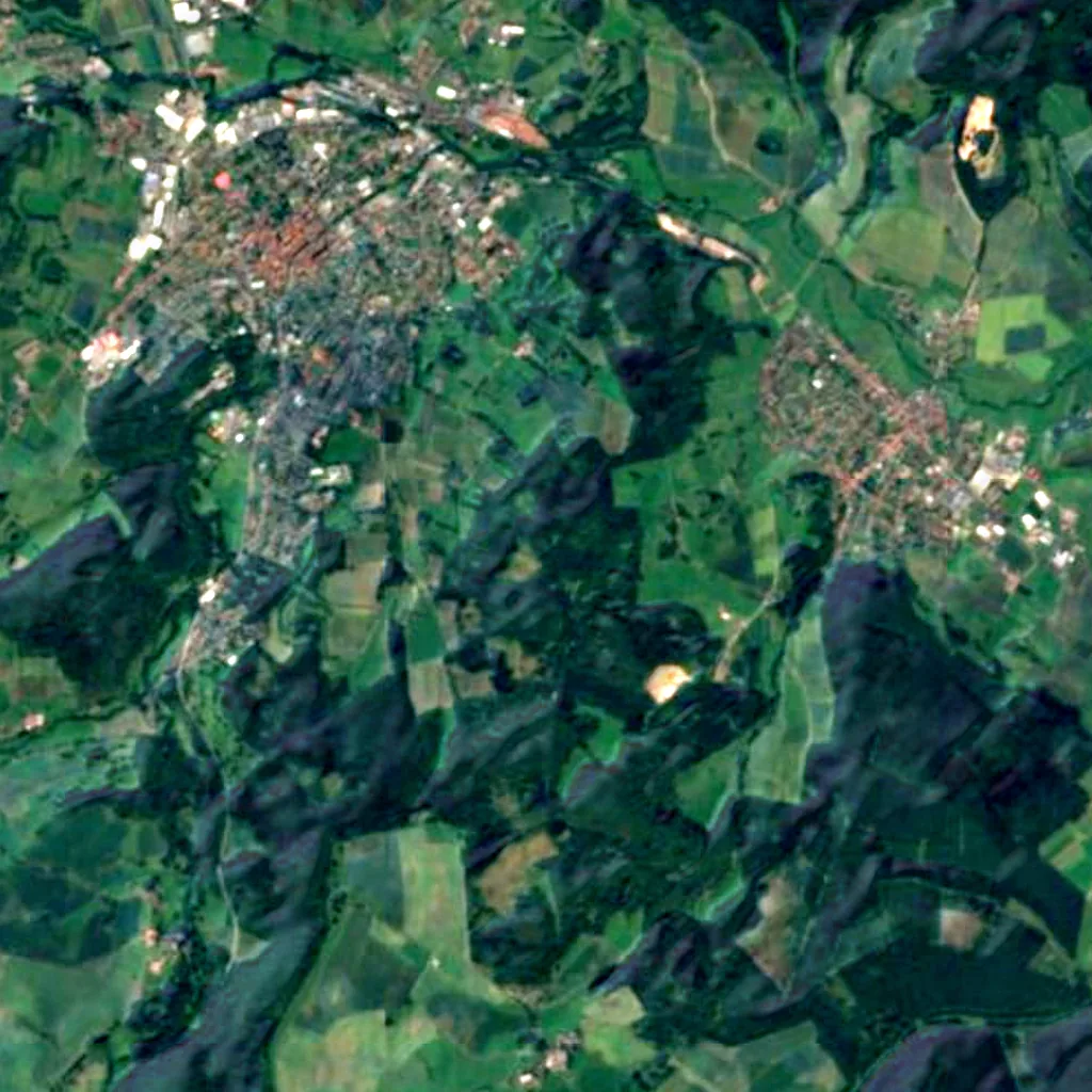 Hainigturm seen from above (Sentinel-2)