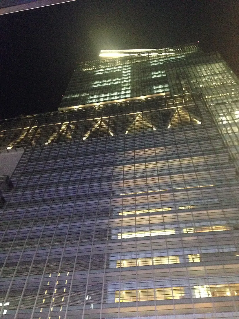 Abeno Harukas at night 20140202