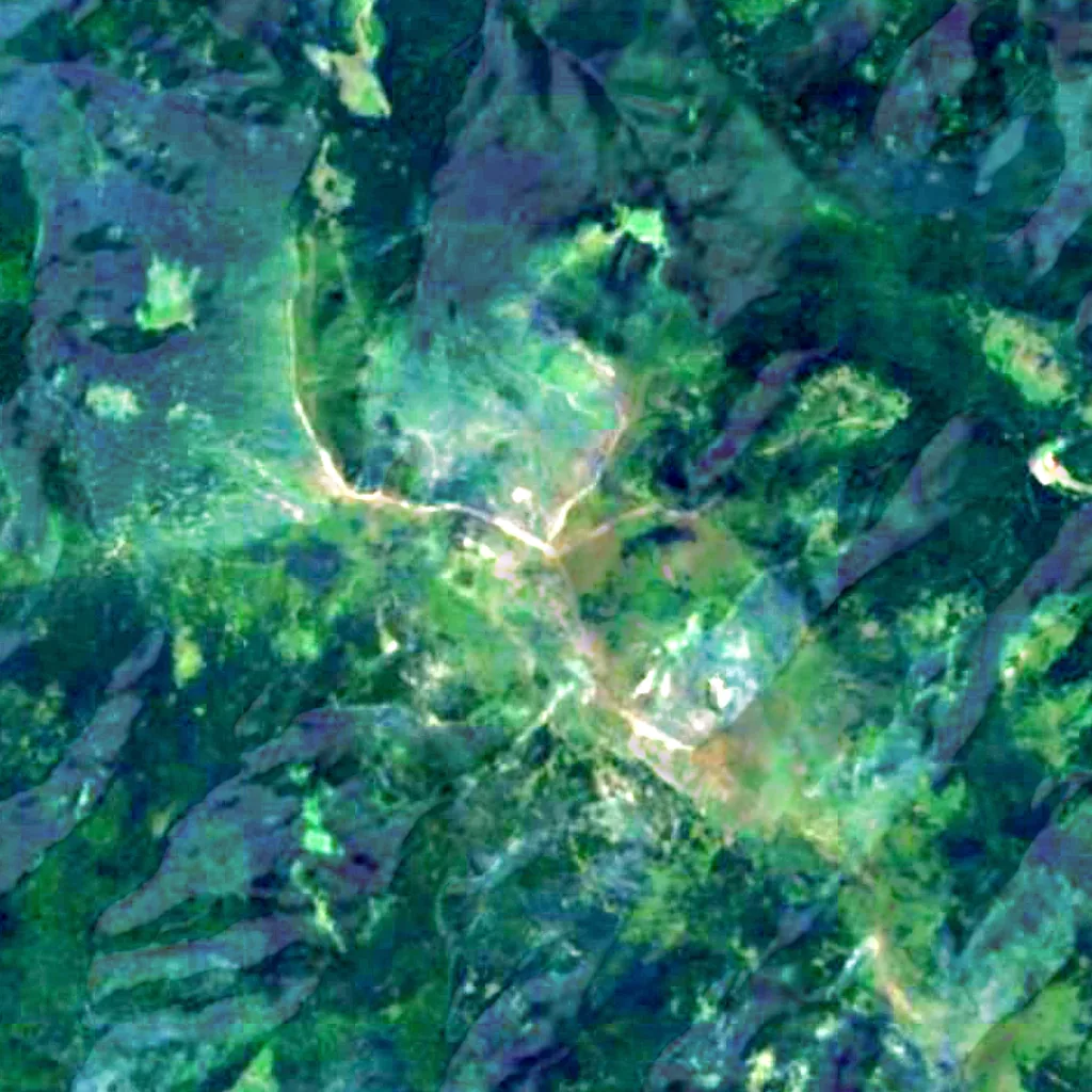 Howerla von oben gesehen (Sentinel-2)