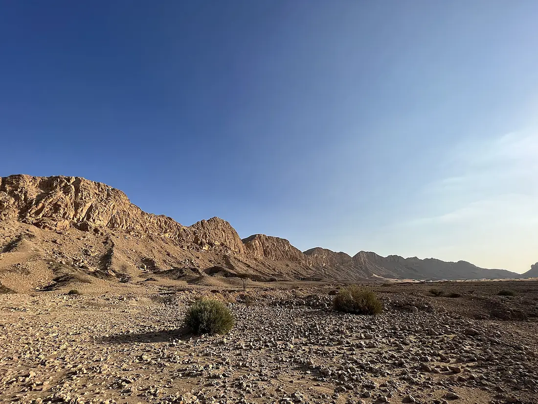 Sun Setting over Jebel Al Faya