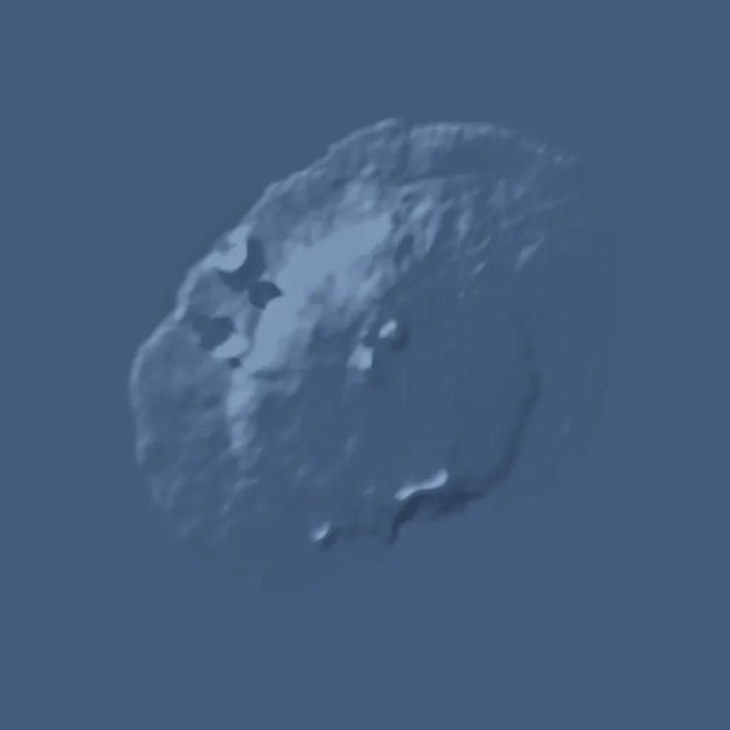 Jabal al-Tair Island seen from above (Sentinel-2)