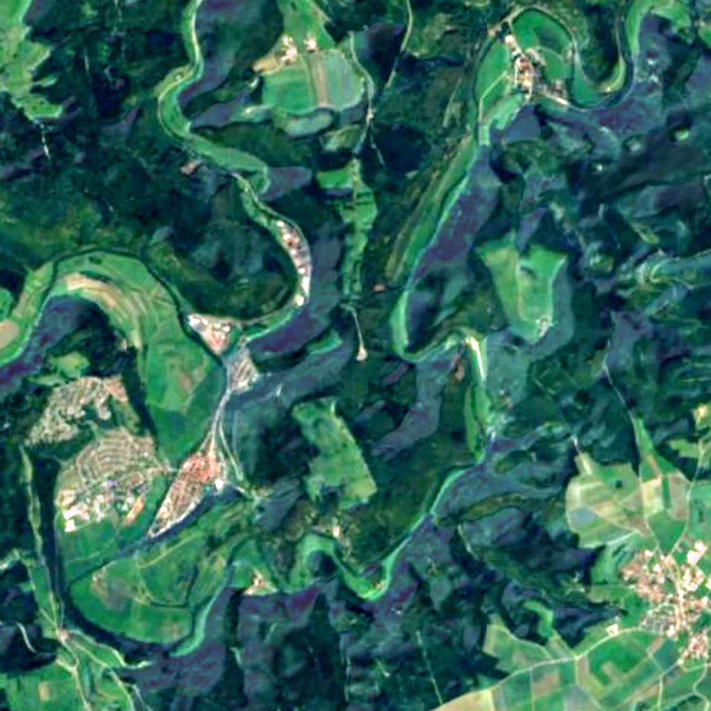Knopfmacherfelsen van boven gezien (Sentinel-2)