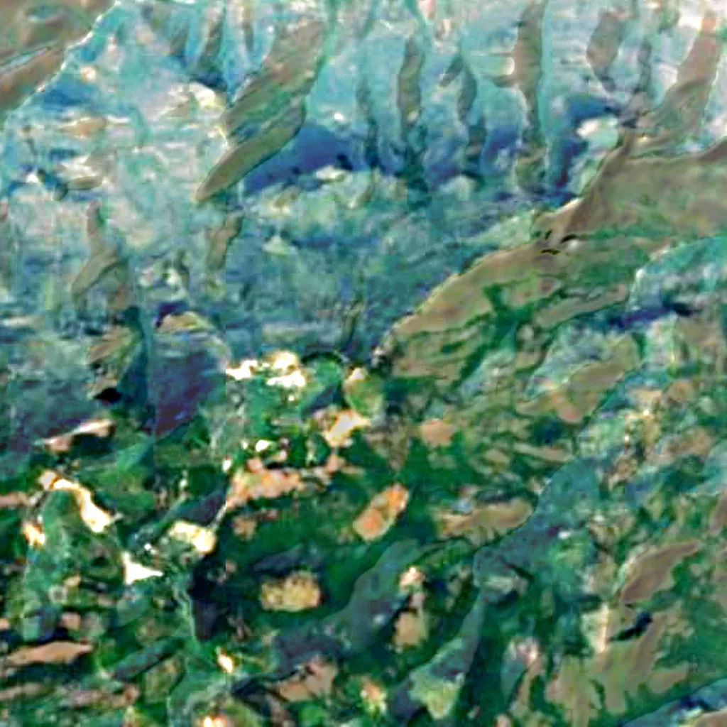 Kodanad View Point seen from above (Sentinel-2)