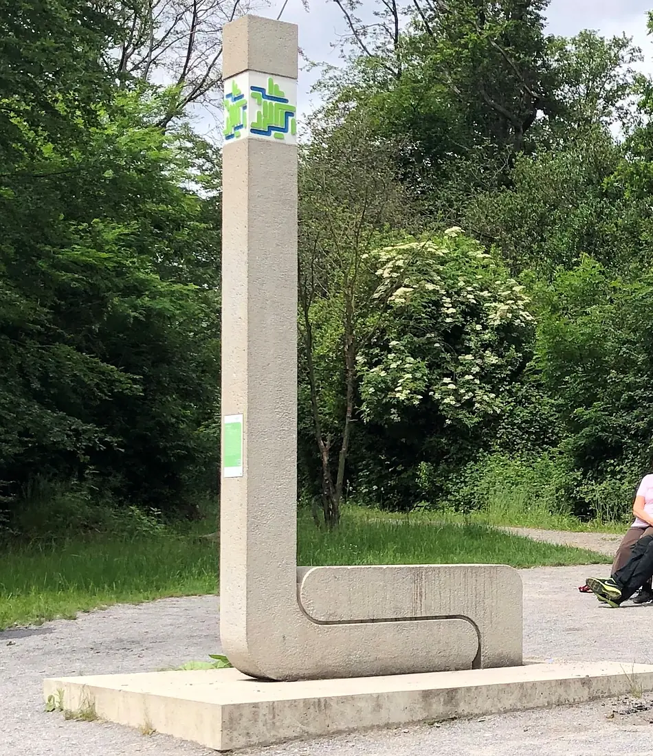Stele Aussichtpunkt Essen (Korte-Klippe)