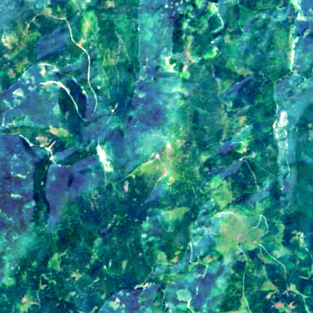 Králický Sněžník seen from above (Sentinel-2)