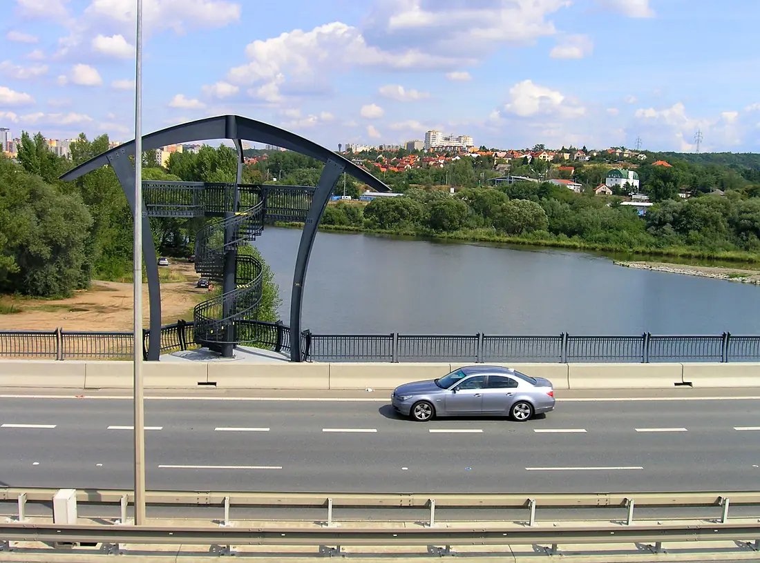Lahovický Bridge 2, Prague Lahovice