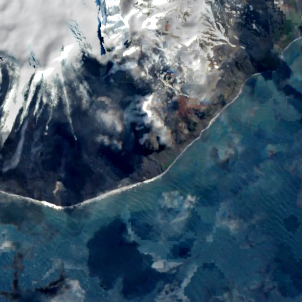 Lambeth Bluff seen from above (Sentinel-2)