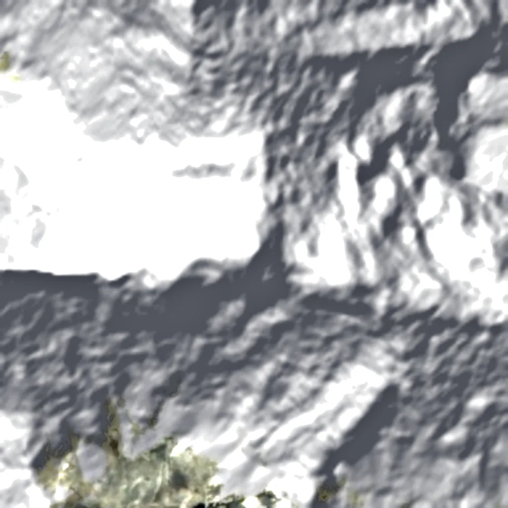 Lhotse seen from above (Sentinel-2)