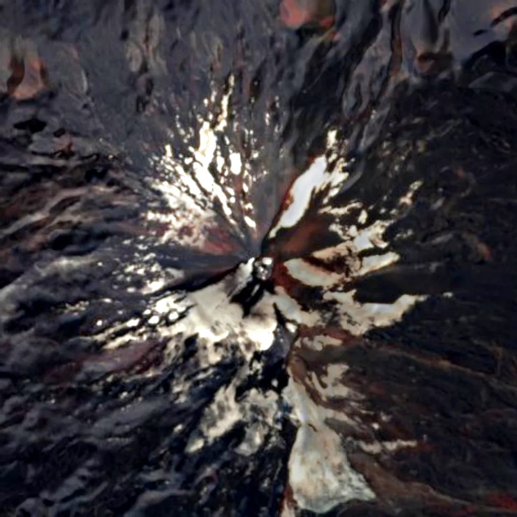 Llaima seen from above (Sentinel-2)