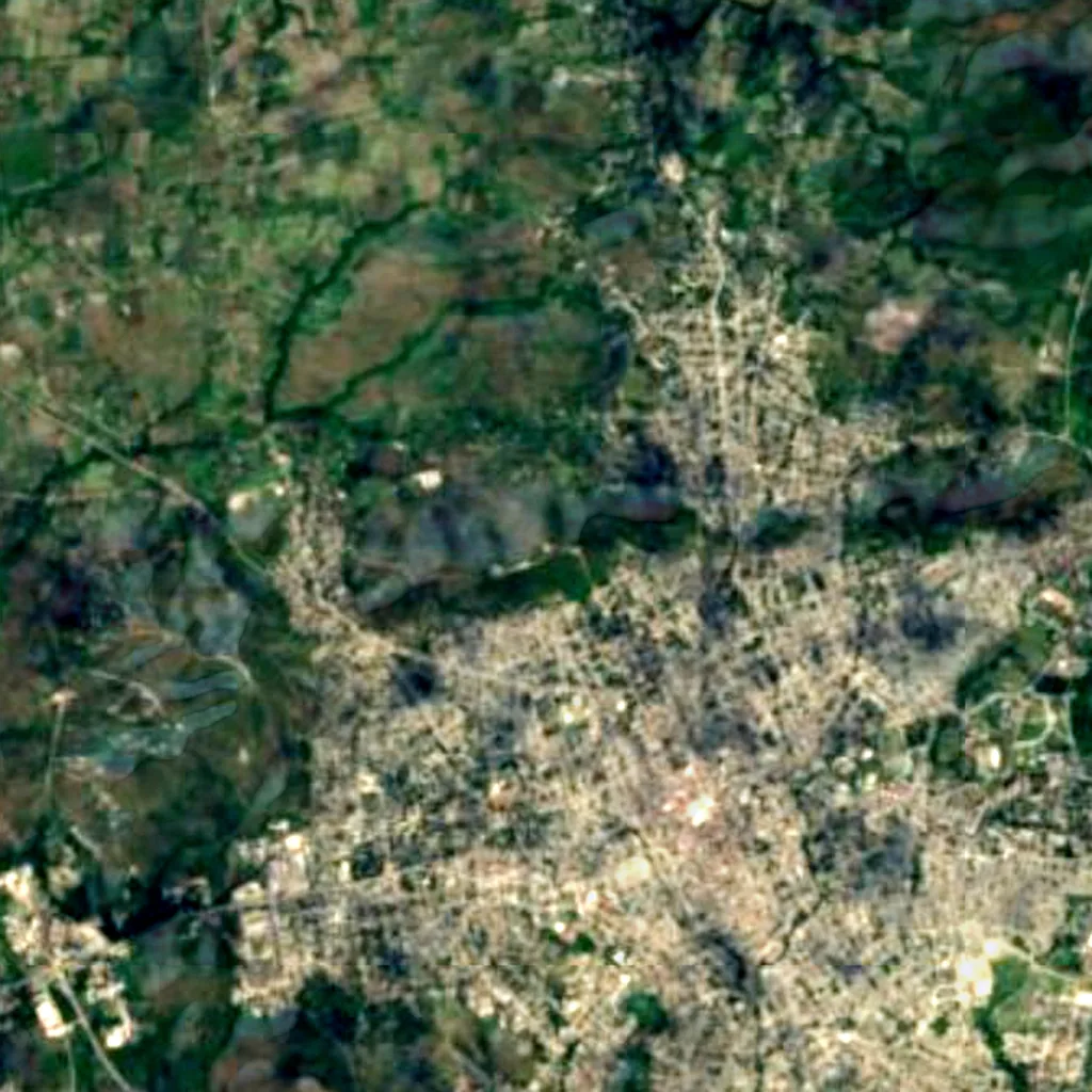Loma de la Cruz seen from above (Sentinel-2)