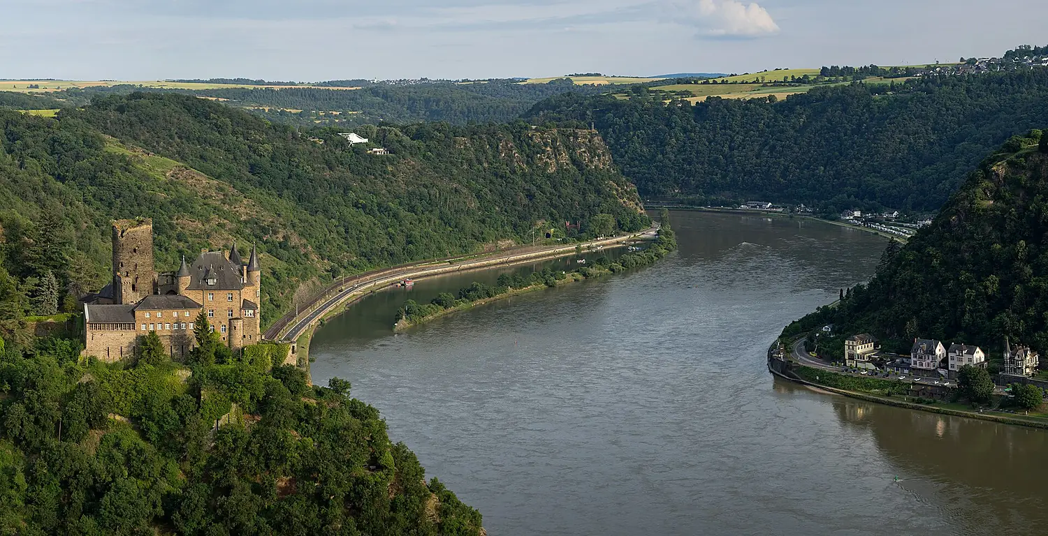 Burg Katz und Loreley