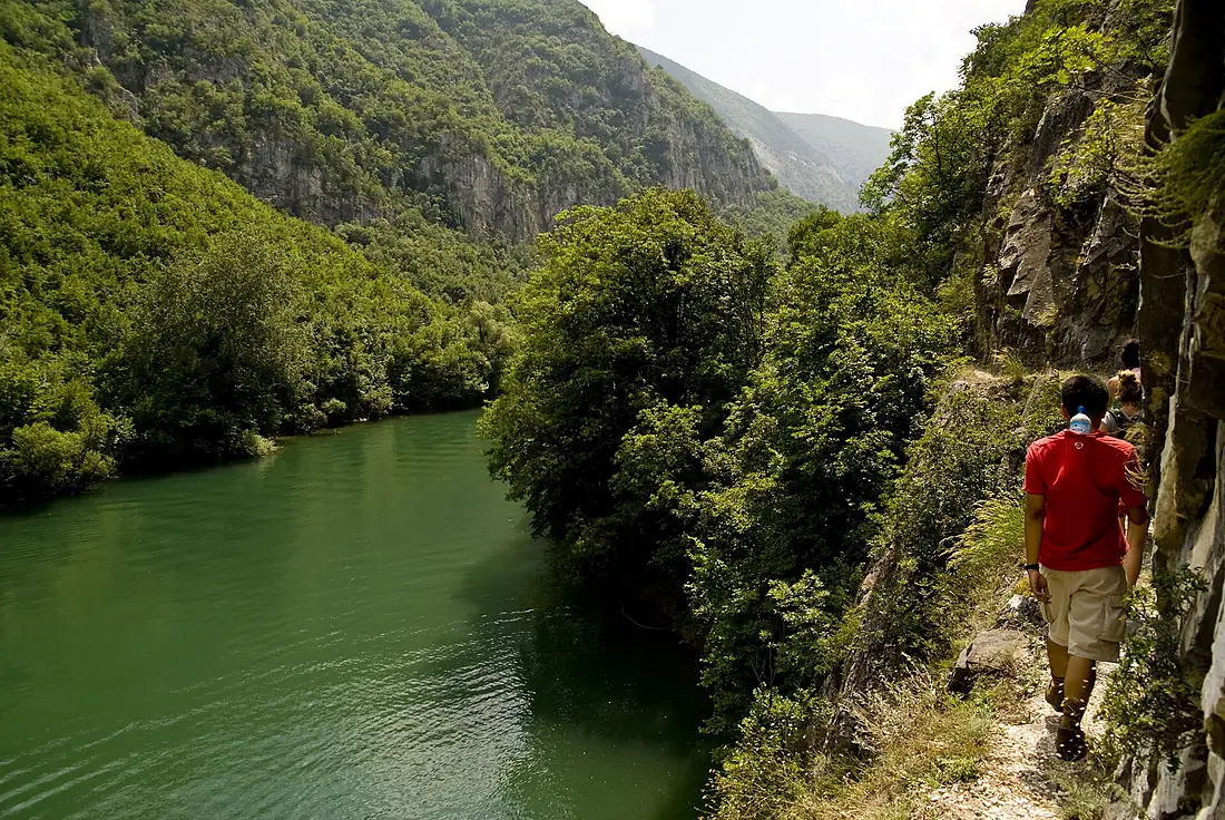 Gorge walk Matka