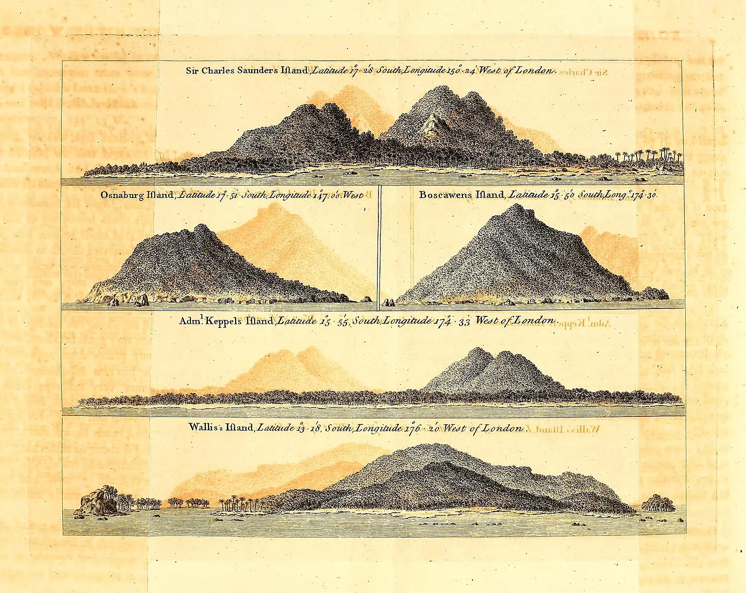 Views of Sir Charles Saunders Island etc. accountofvoyages01hawk 0345