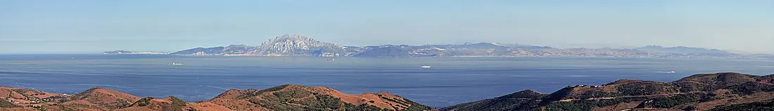 Straße von gibraltar panorama V1