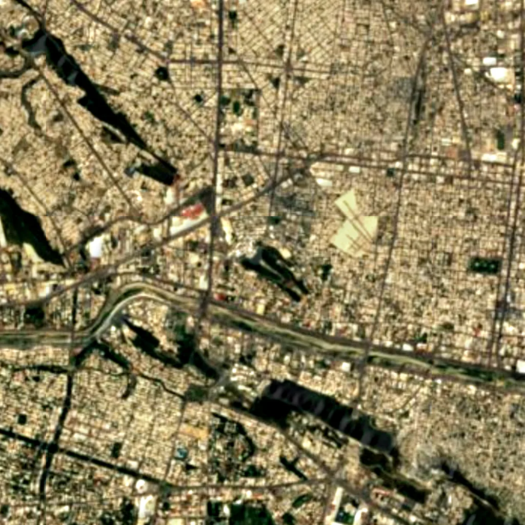 Mirador del Obispado seen from above (Sentinel-2)