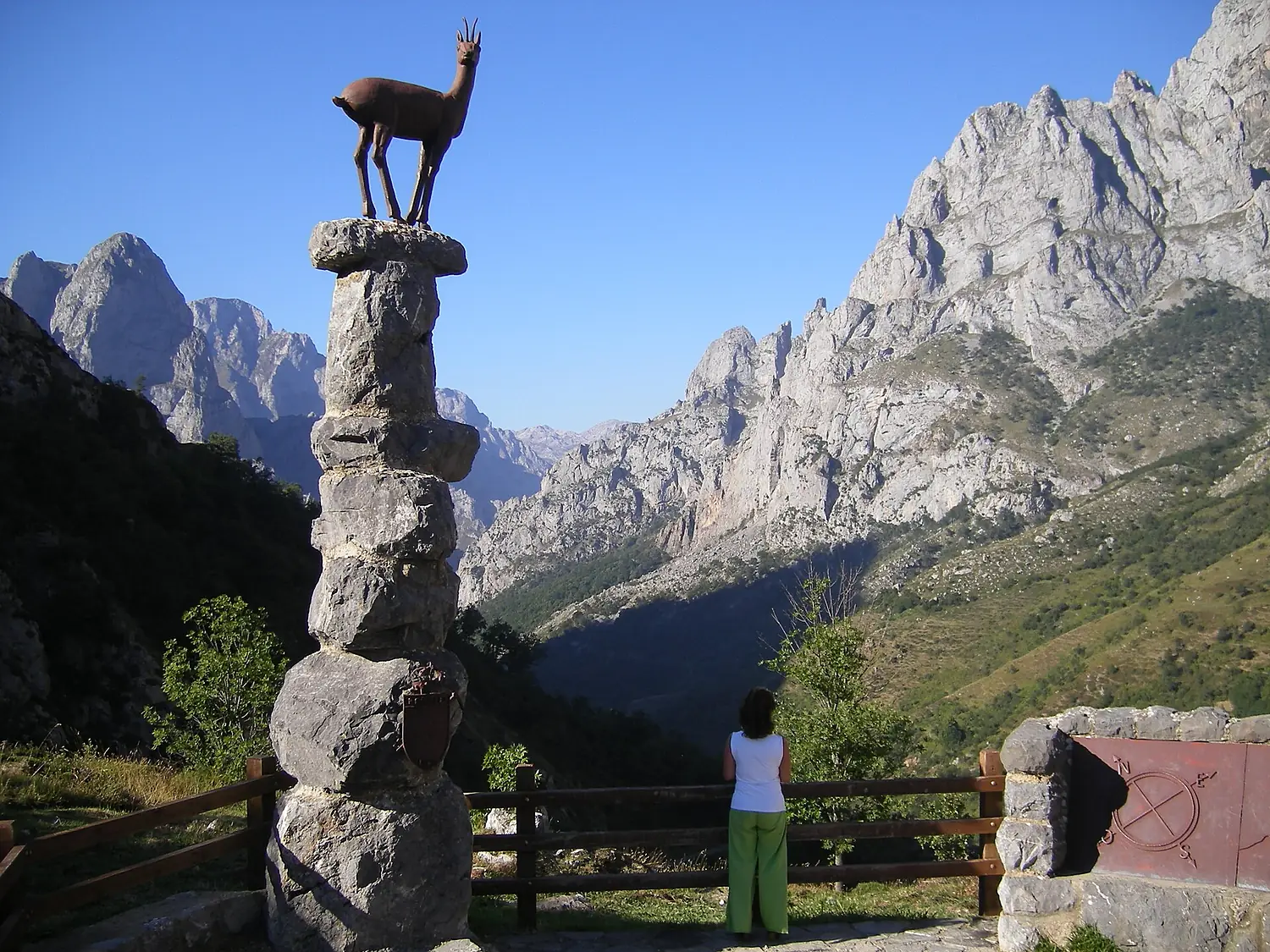 Mirador del Tombo y Senda del Cares. Posada de Valdeón (León). Parque Nacional Picos de Europa. ES000003. ROSUROB
