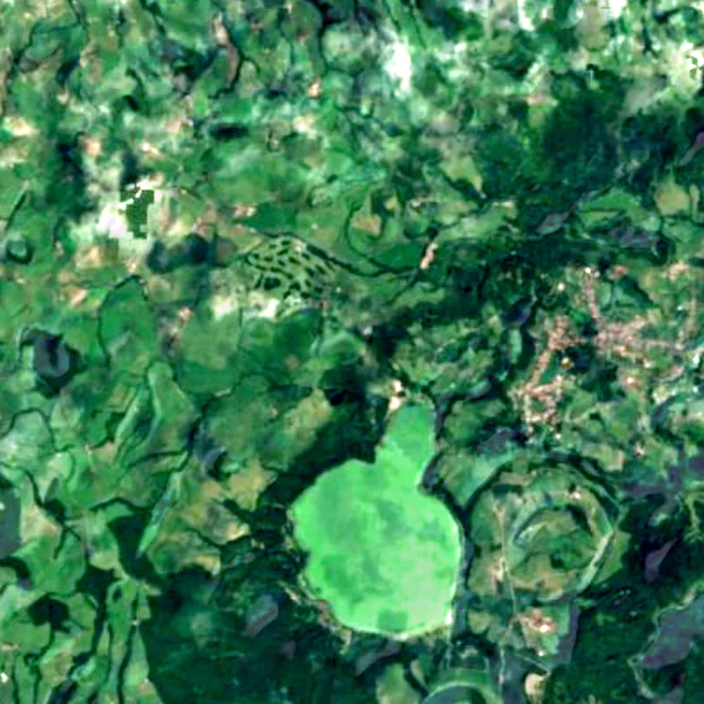 Miradouro do Pico do Ferro seen from above (Sentinel-2)