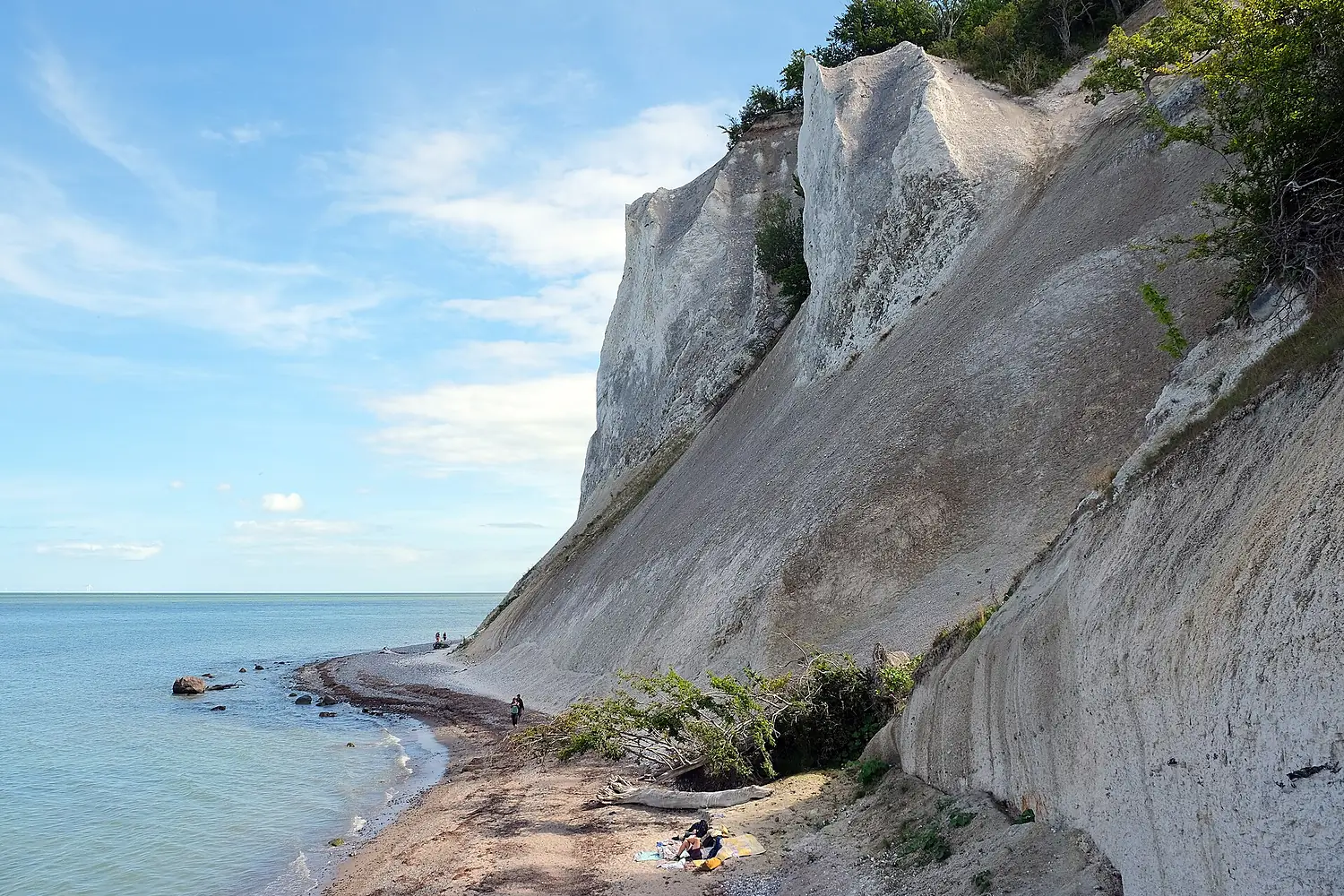 Møns Klint chalk cliffs 1