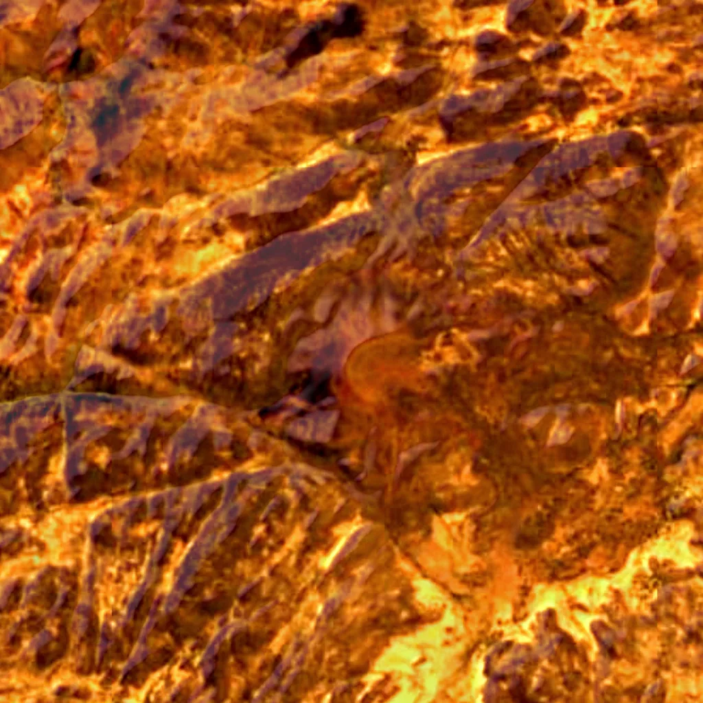 Mont Idoukal-n-Taghès seen from above (Sentinel-2)