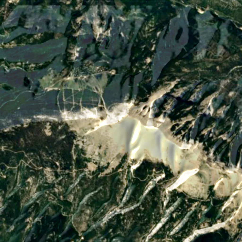Mont Ventoux seen from above (Sentinel-2)