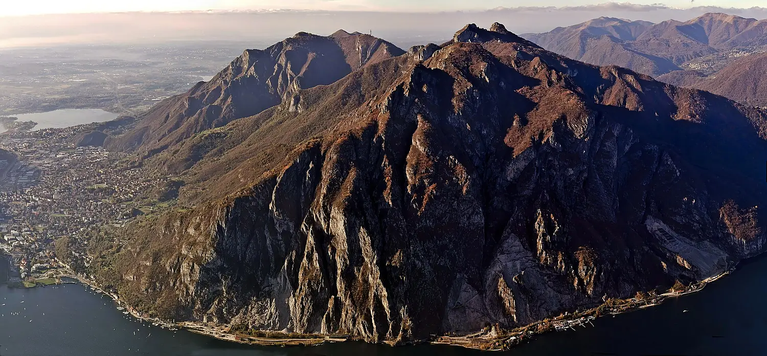 Monte Moregallo seen from the summit of Coltignone