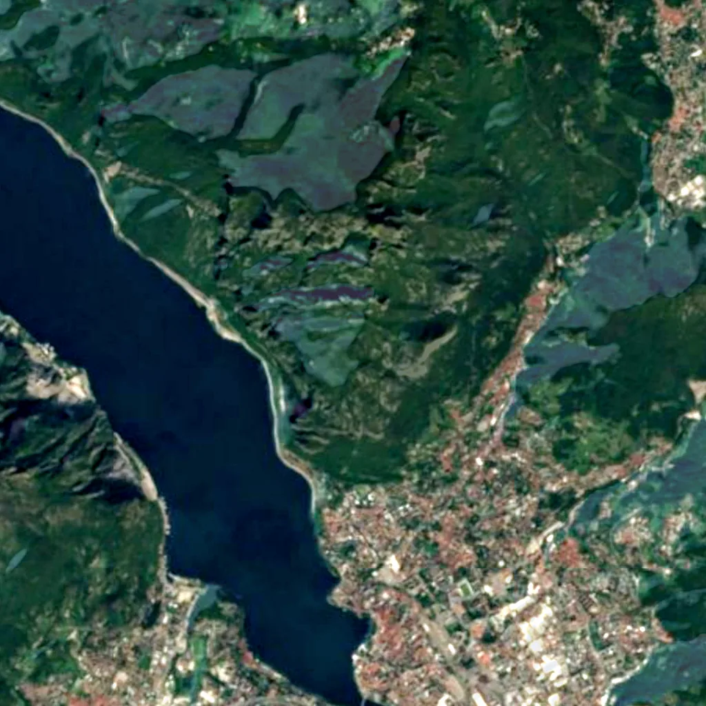 Monte San Martino seen from above (Sentinel-2)