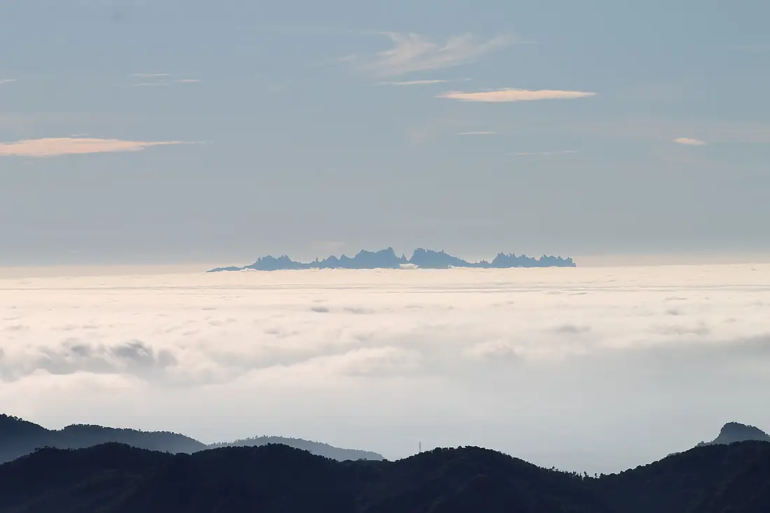 Montserrat des del Puig Lluent