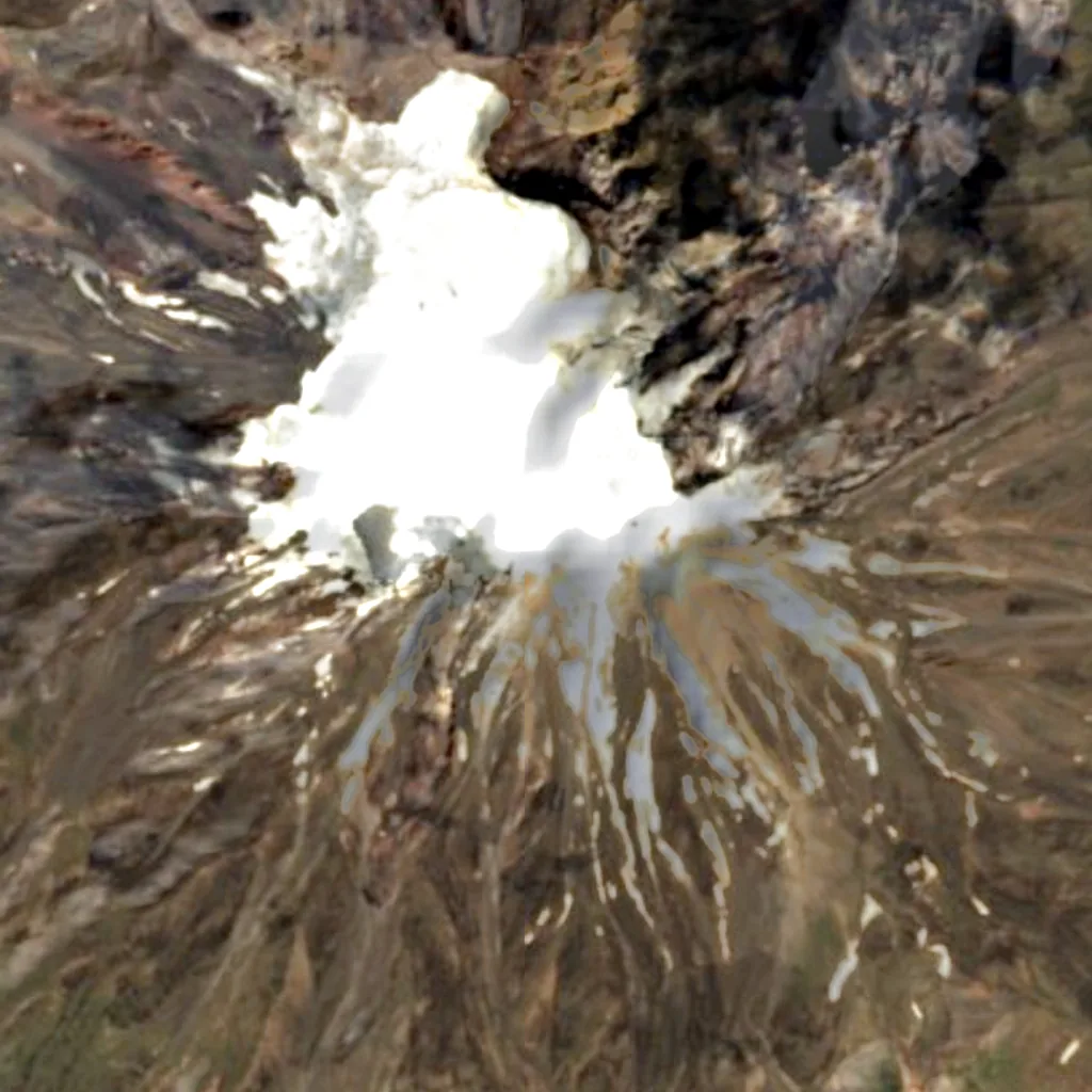 Mount Ararat seen from above (Sentinel-2)