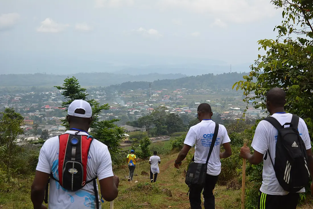 Athele au Mont Cameroun