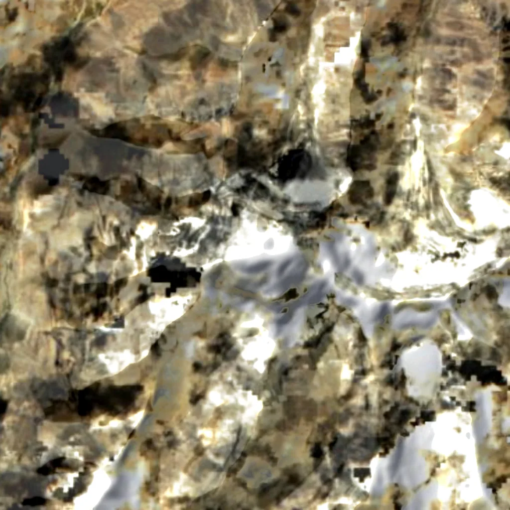 Mount Kailash seen from above (Sentinel-2)
