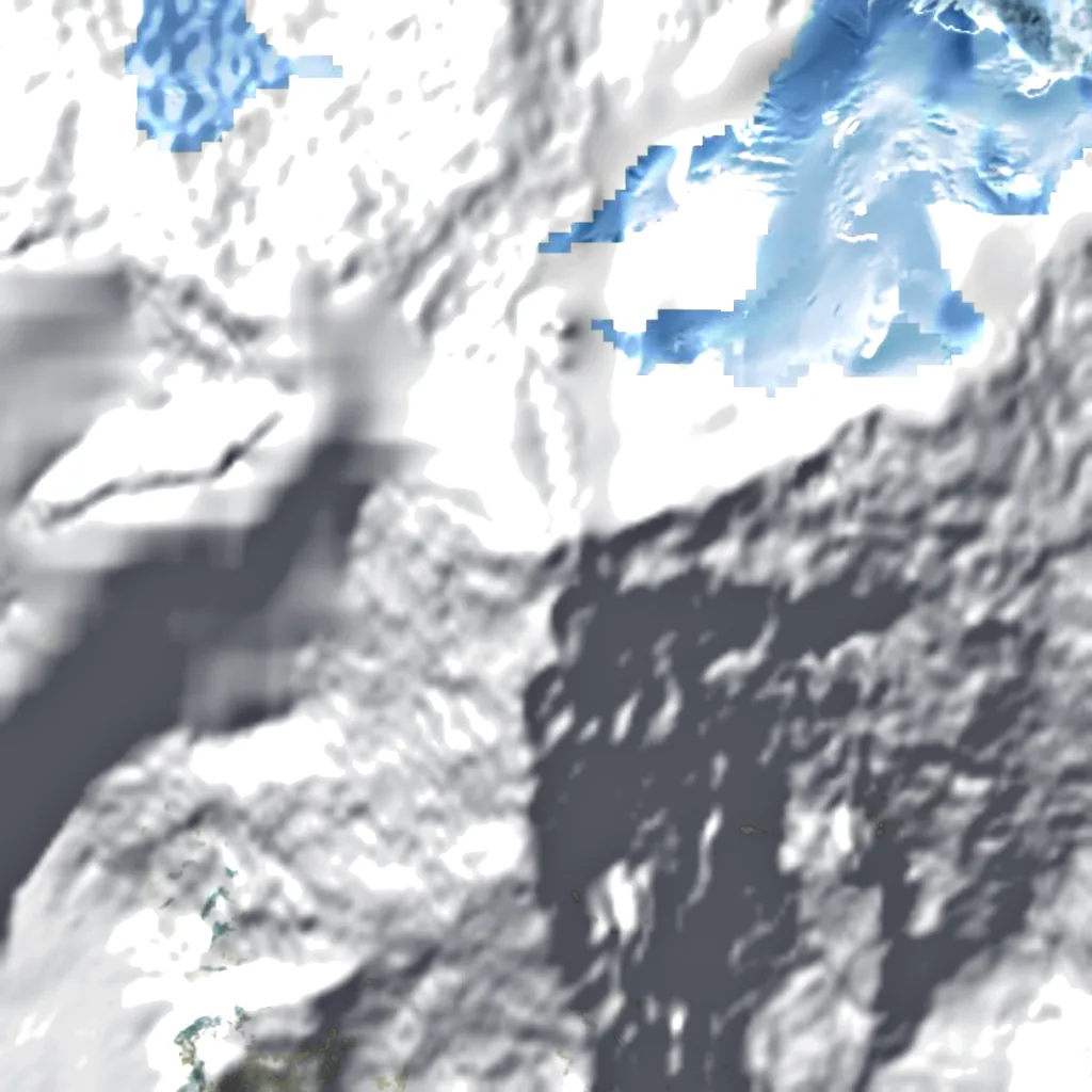 Mount Logan seen from above (Sentinel-2)