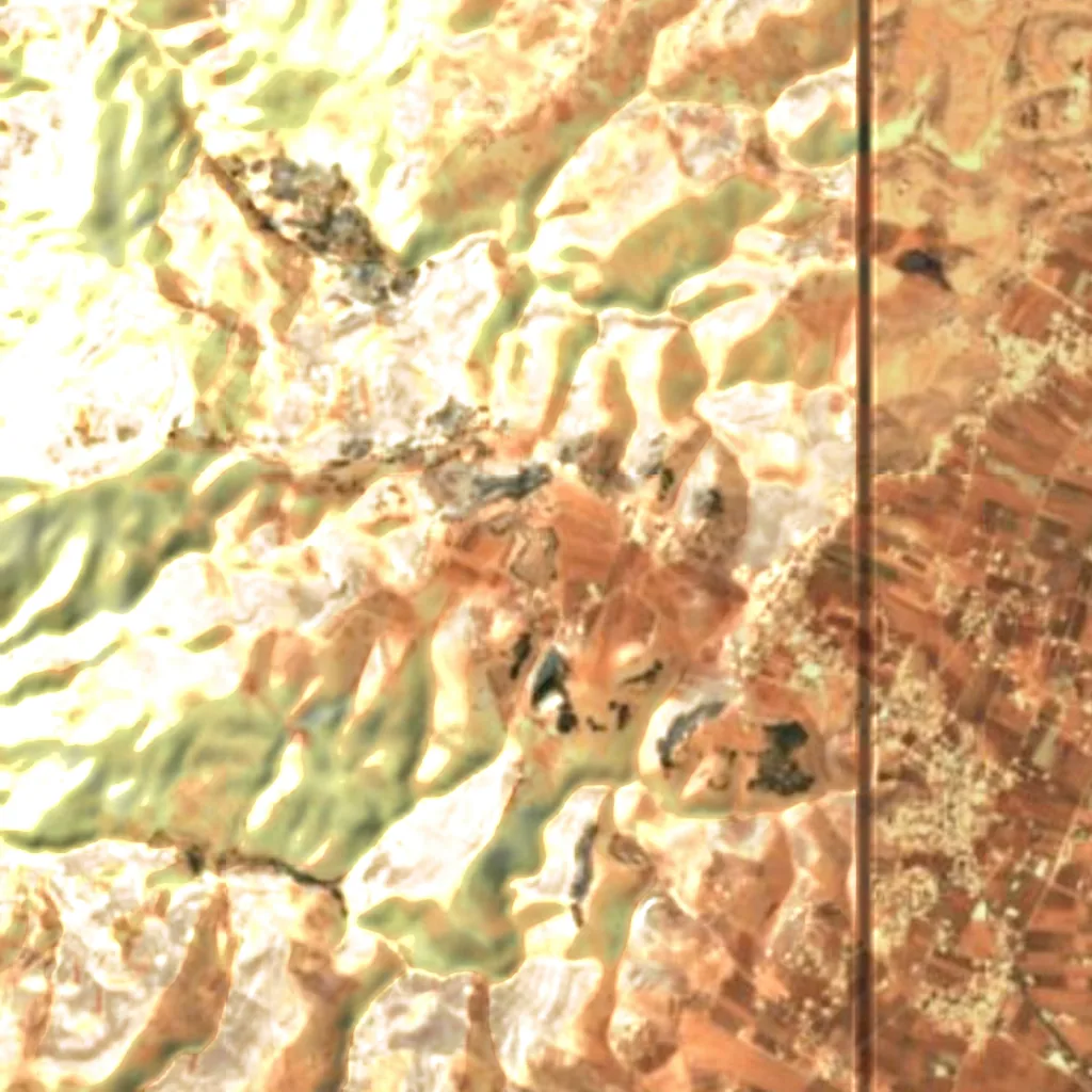 Mount Nebo seen from above (Sentinel-2)