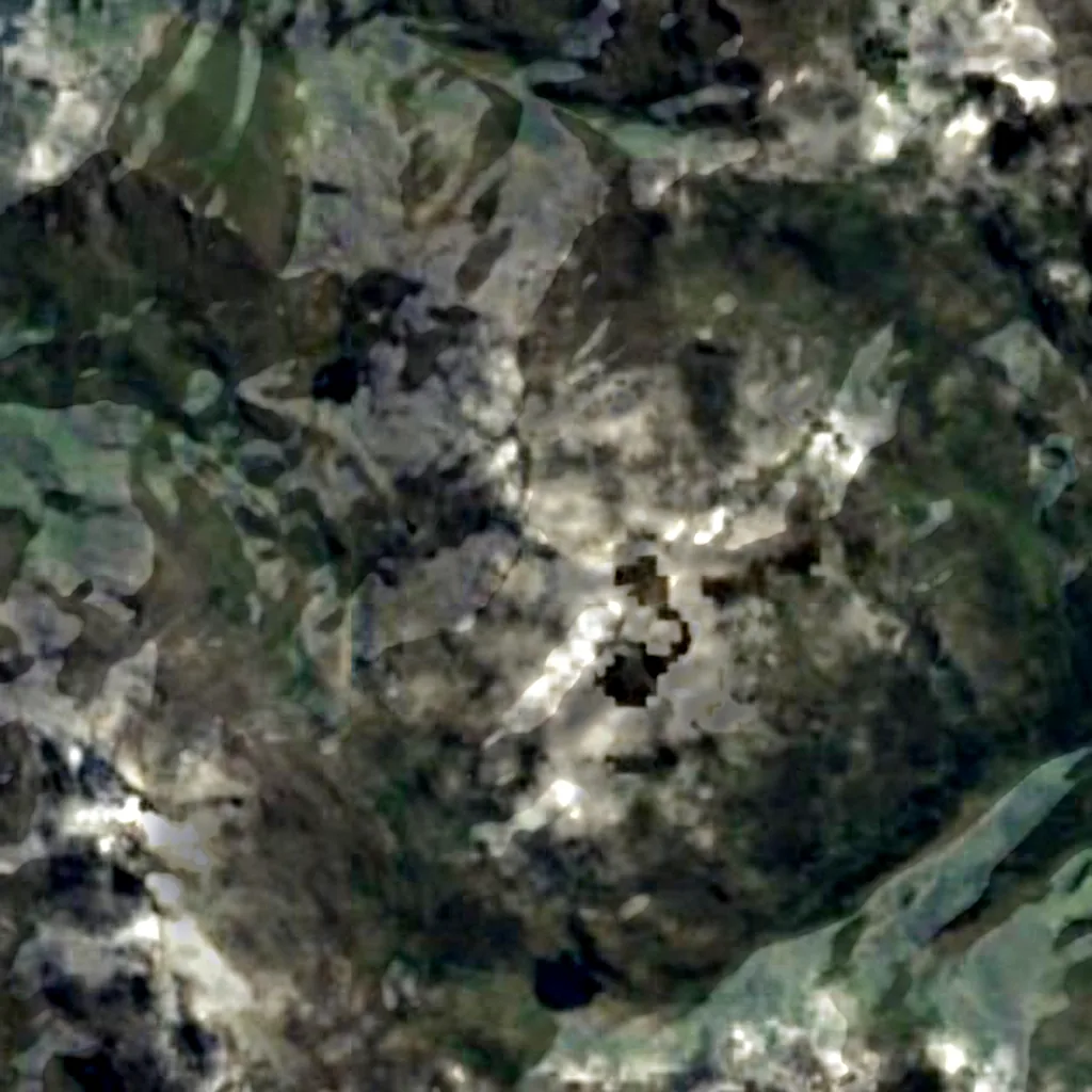 Mount Speke seen from above (Sentinel-2)