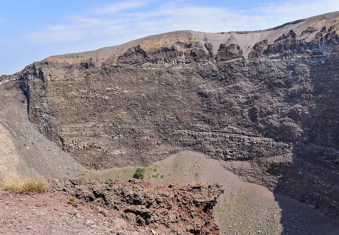 Crater rim volcano Vesuvius - Campania - Italy - July 9th 2013 - 08