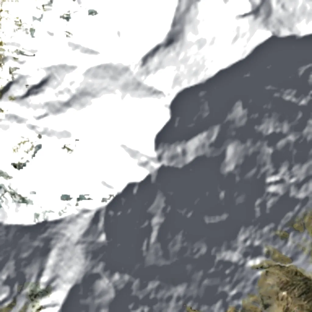 Nanga Parbat visto desde arriba (Sentinel-2)