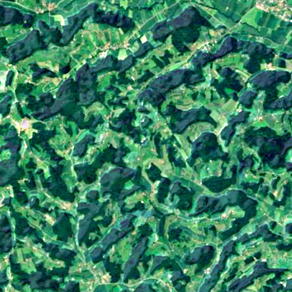 Neuberg seen from above (Sentinel-2)