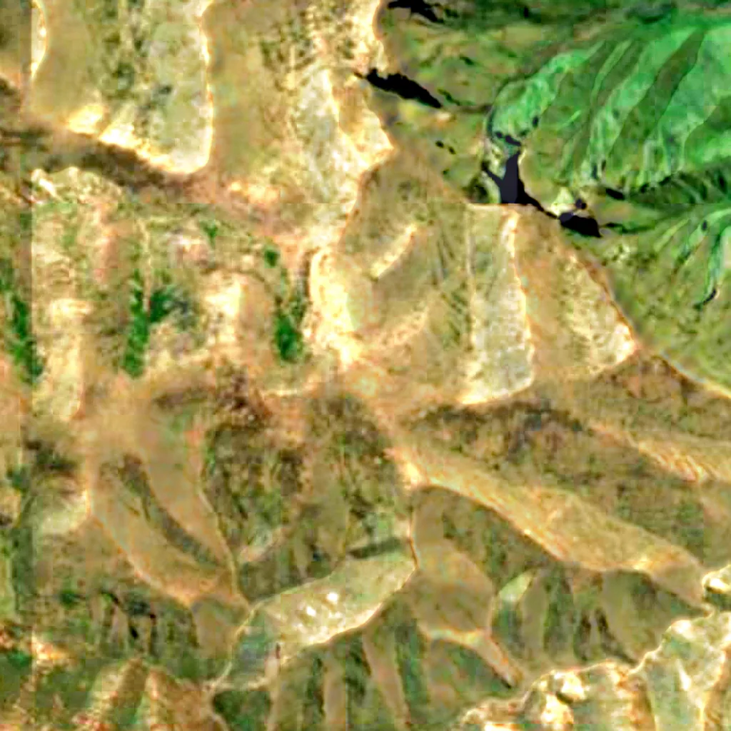 Njesuthi seen from above (Sentinel-2)