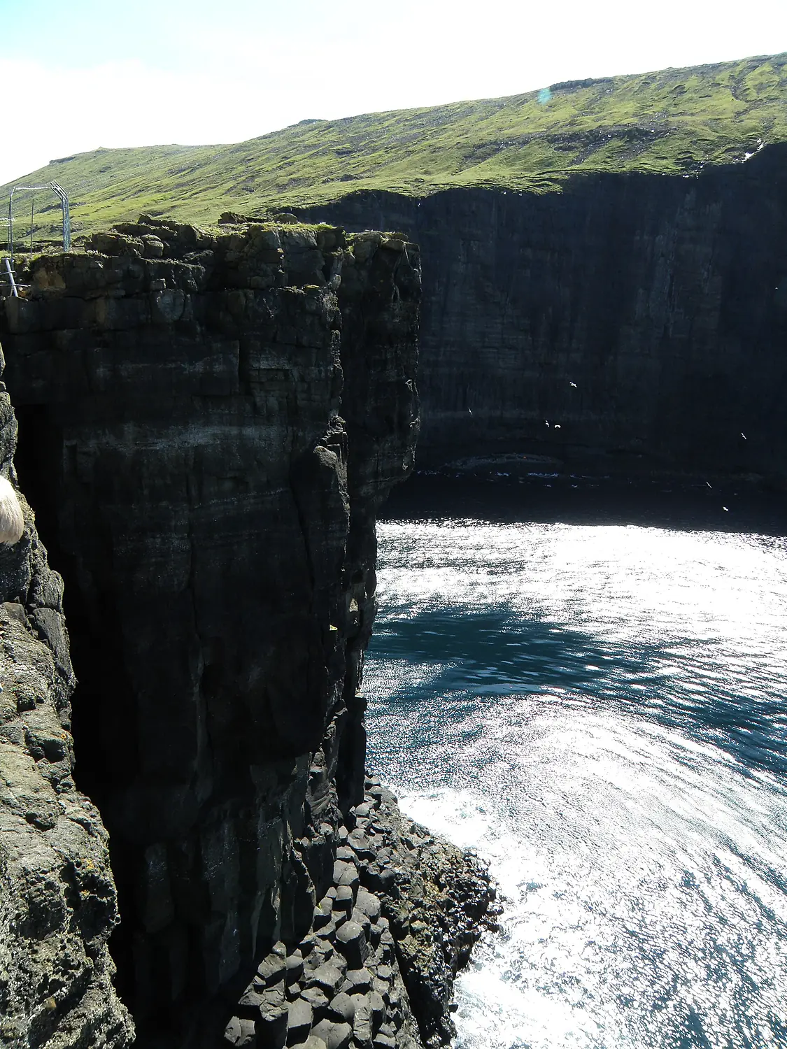 Norðbergseiði Hvalba Cliffs of Suðuroy Faroe Islands