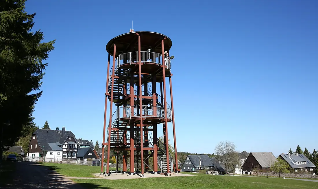 Oberbärenburg, Aussichtsturm (Foto Norbert Kaiser)