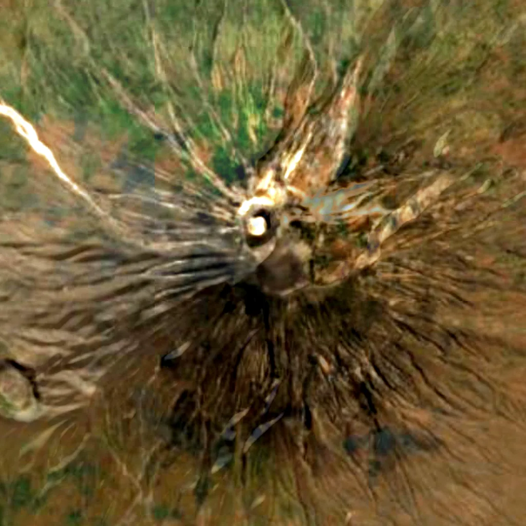 Ol Doinyo Lengai seen from above (Sentinel-2)