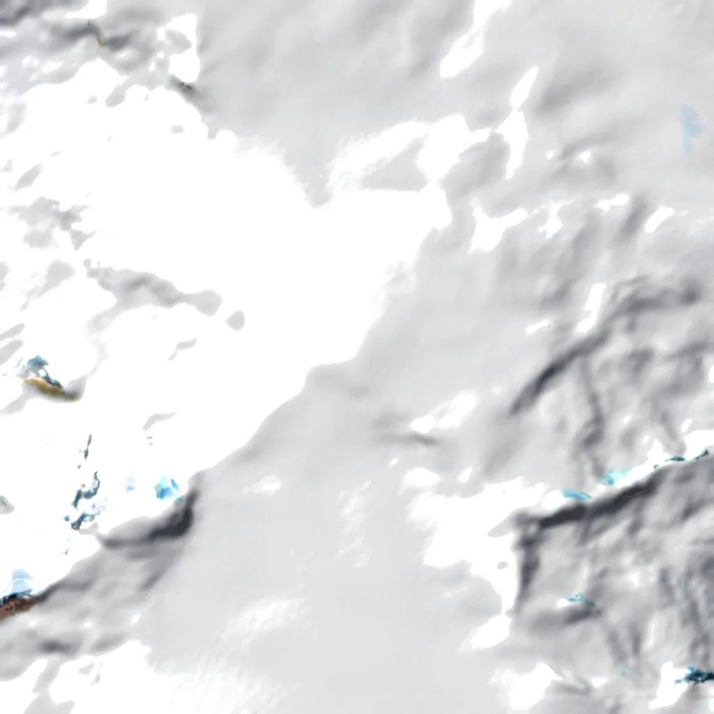 Öræfajökull visto de cima (Sentinel-2)