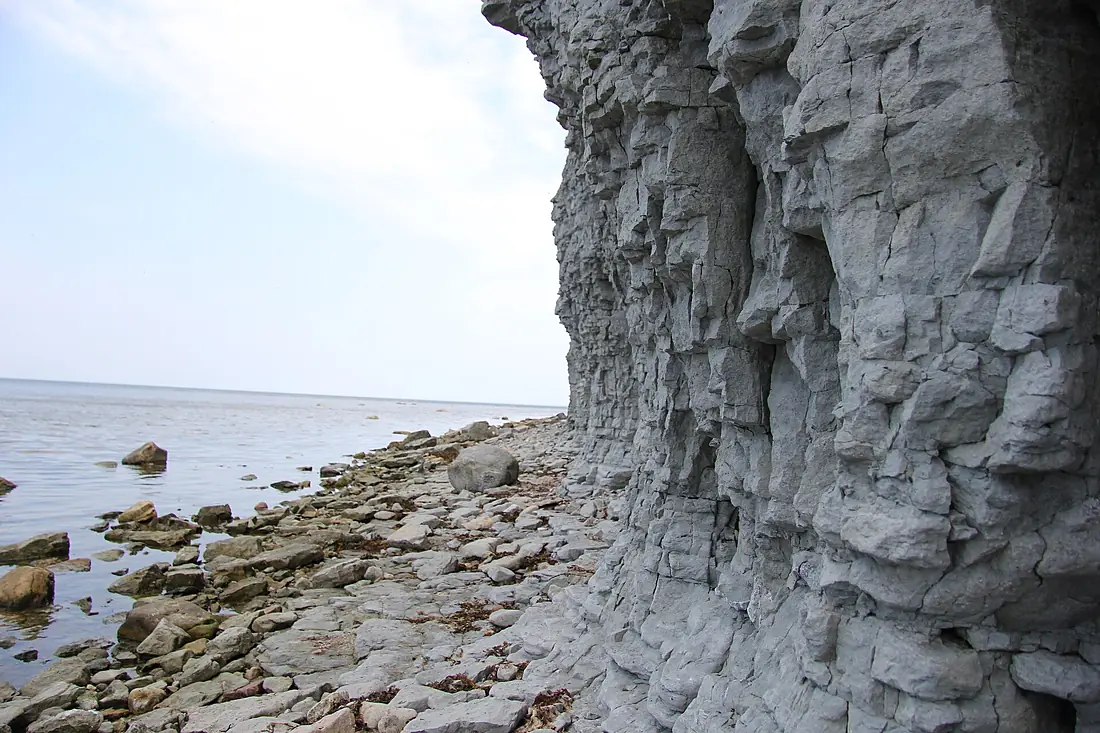 Cliff near Panga - Saaremaa in Estonia - 2