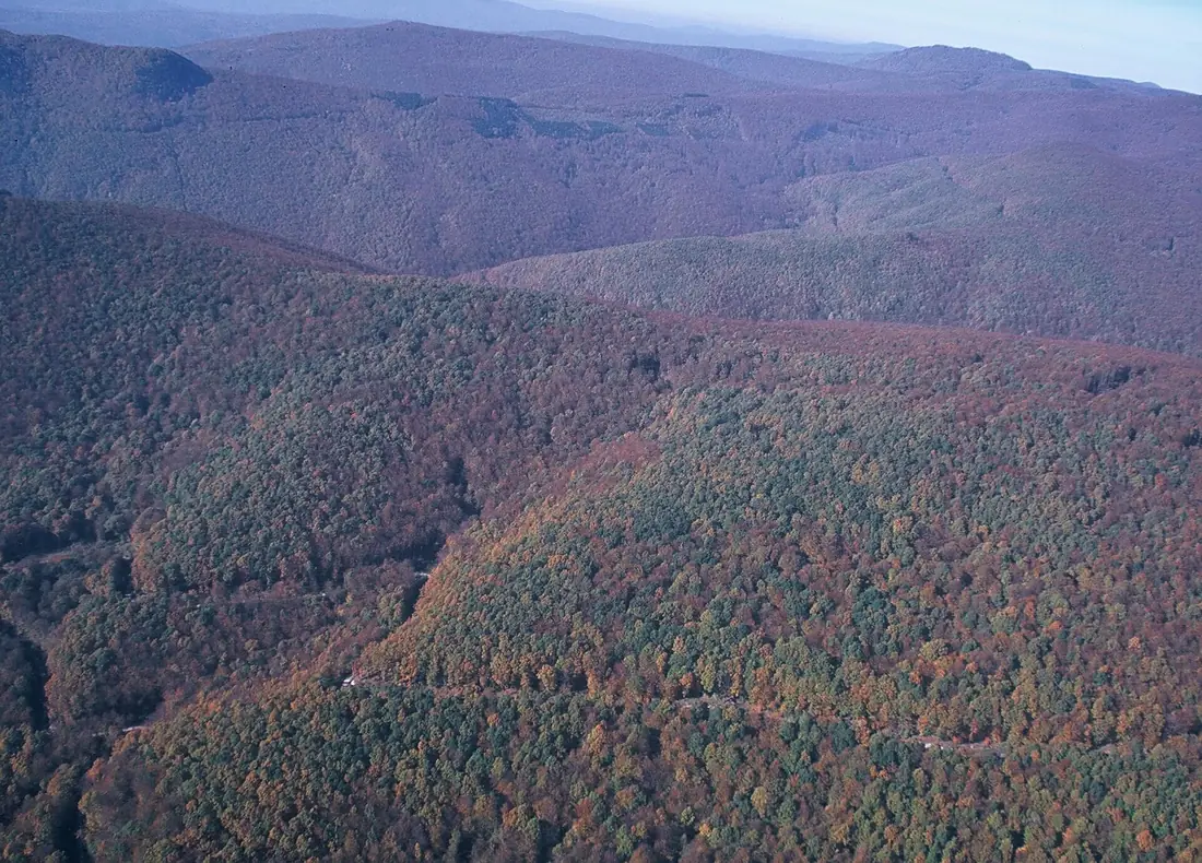 Papuk from air