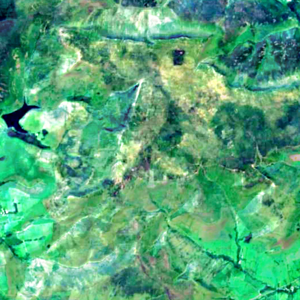 Peak District seen from above (Sentinel-2)
