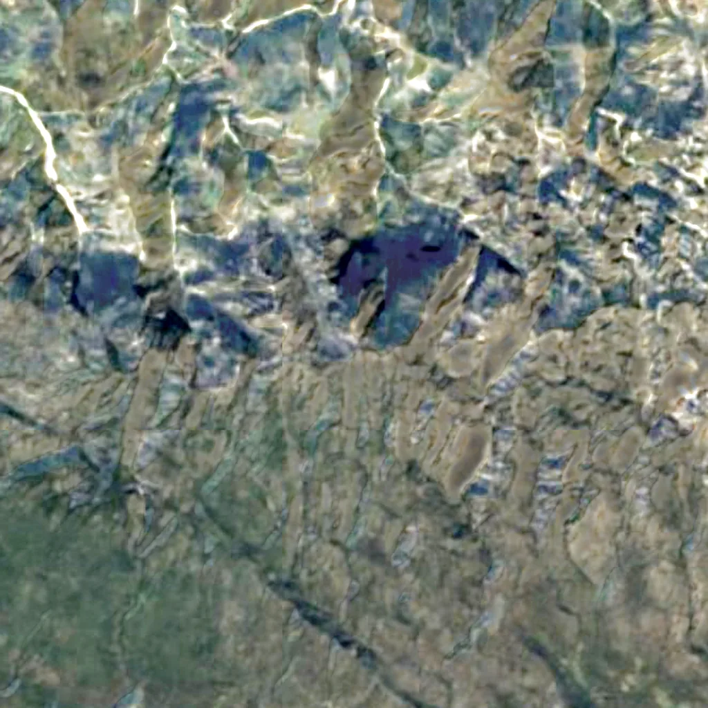 Peak la Selle seen from above (Sentinel-2)