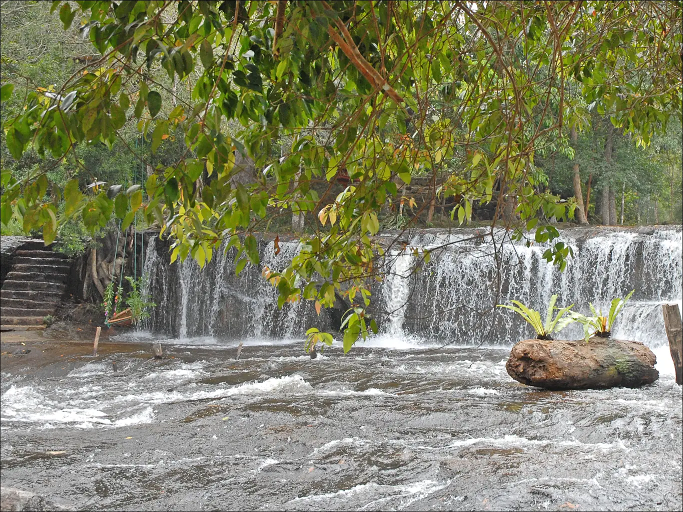 Cascade de la rivière sacrée (Phnom Kulen) (6825025205)