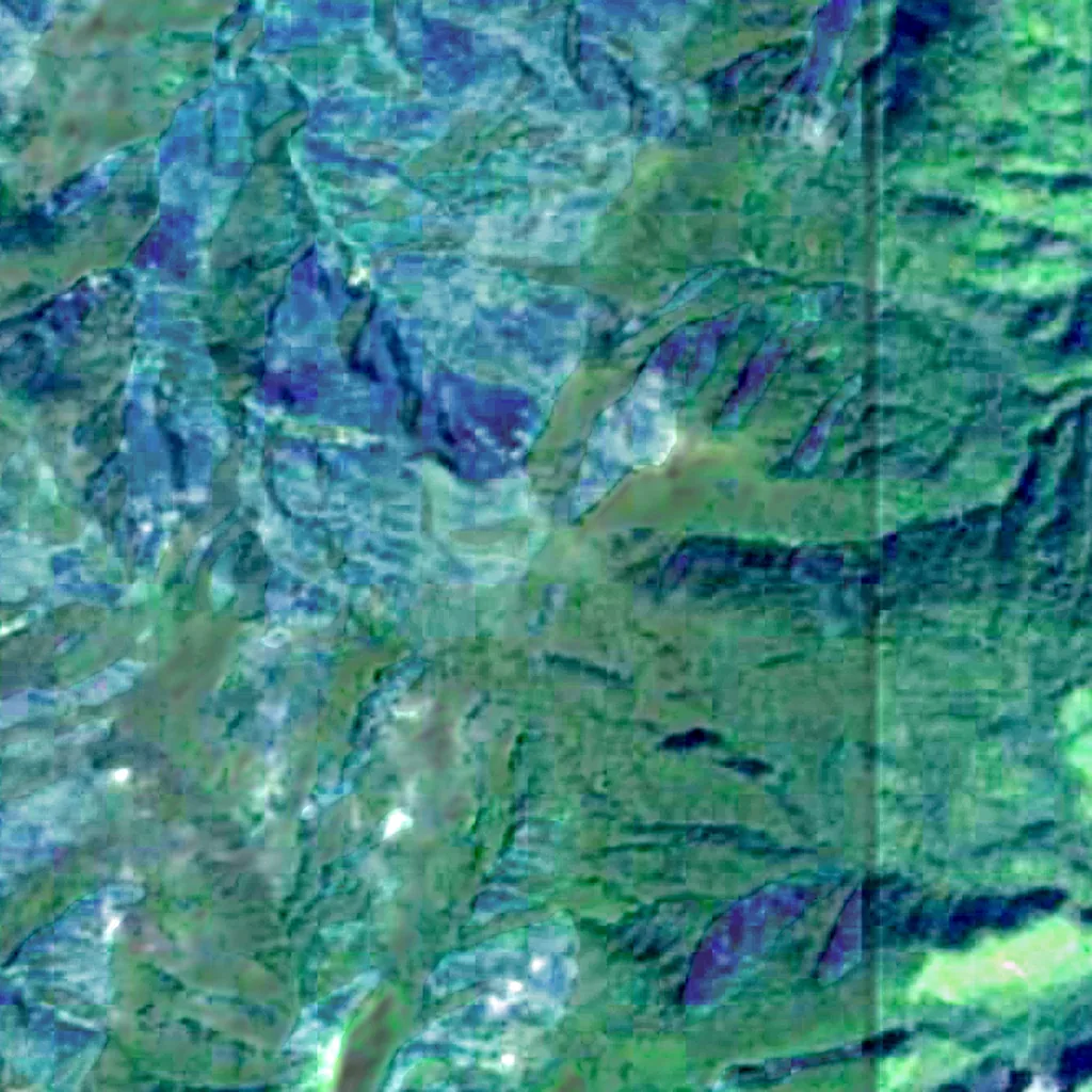 Phou Bia seen from above (Sentinel-2)