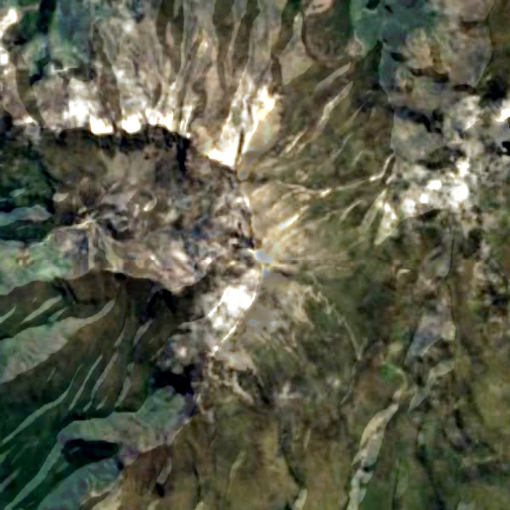 Pichincha Volcano seen from above (Sentinel-2)
