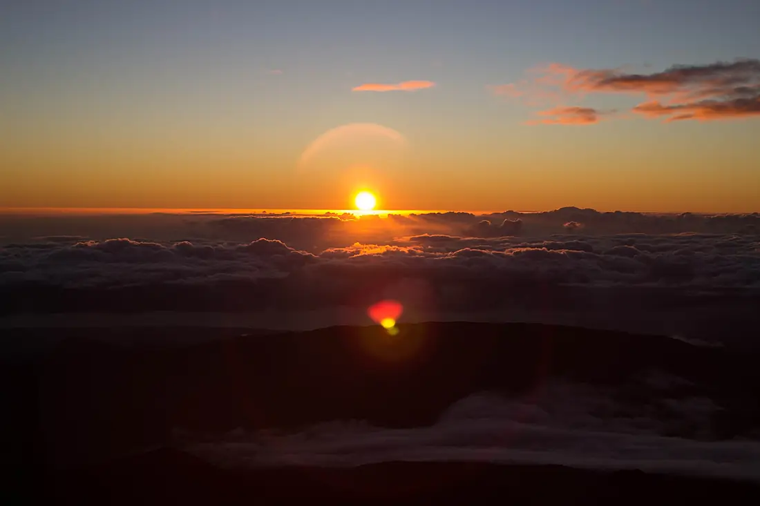 Sunrise from Piton Des Neiges